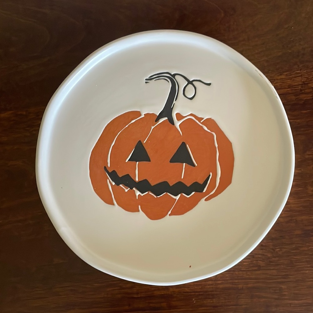 Threshold stoneware appetizer plate